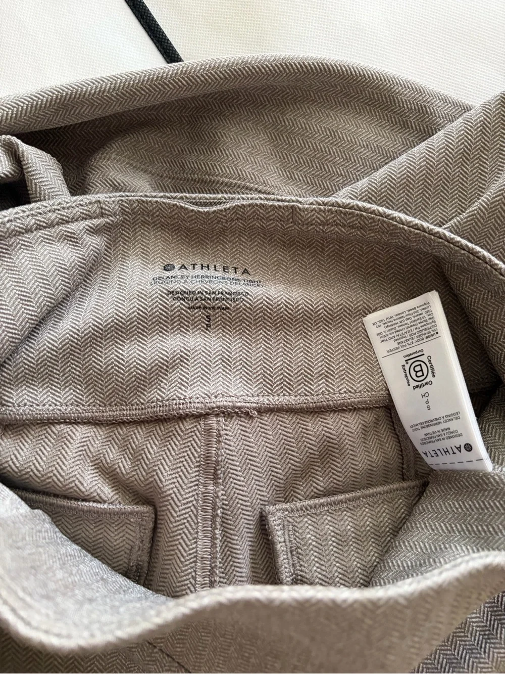Athleta Delancey Herringbone Tight Leggings - Picture 7 of 7